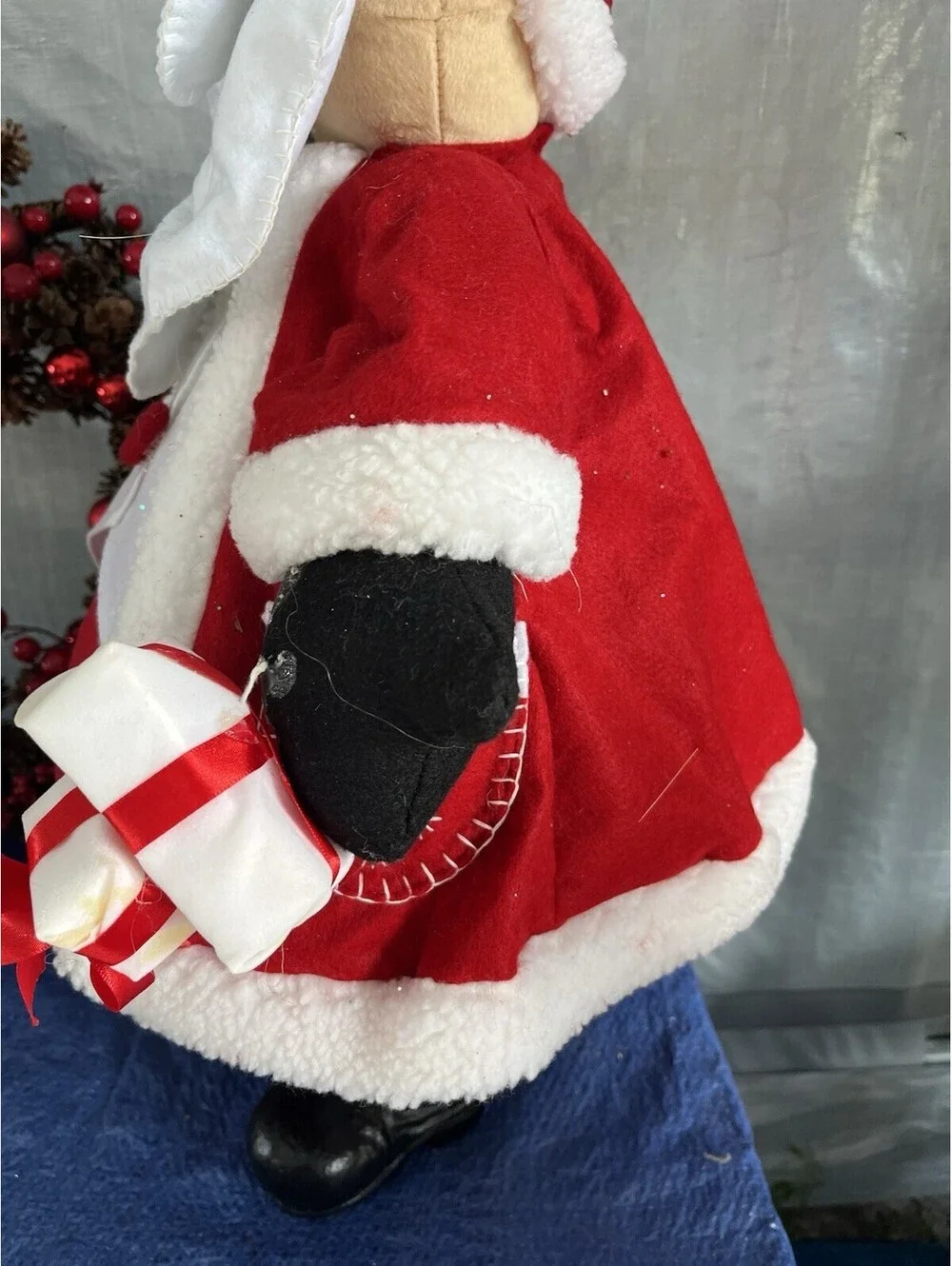 Vintage  Standing  Santa Claus 27” Christmas Decor